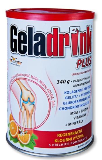 Geladrink Plus pomeranč 340 g