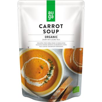 Auga Carrot Soup BIO hotová polévka v BIO kvalitě 400 g