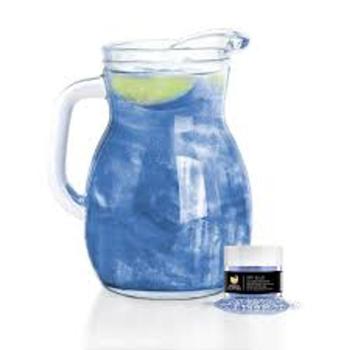 Jedlé třpytky do nápojů - nebesky modrá - Sky / Soft Blue Brew Glitter® - 4 g - Brew Glitter
