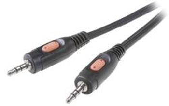 Jack audio kabel SpeaKa Professional SP-7869780, 10.00 m, černá