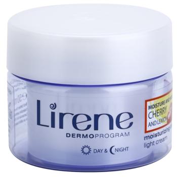 Lirene Moisture & Nourishment lehký osvěžující hydratační krém s třešní a citronem 50 ml