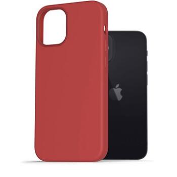 AlzaGuard Magnetic Silicone Case pro iPhone 12 Mini červené (AGD-PCMS001R)