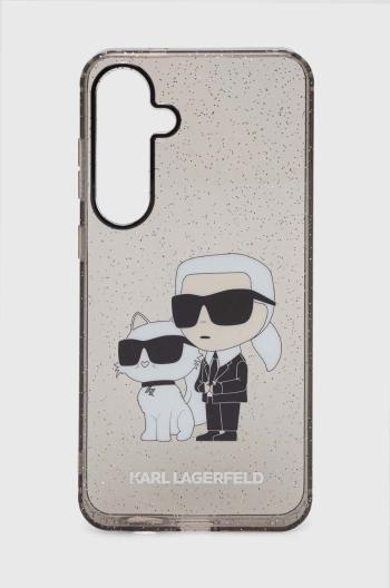 Obal na telefon Galaxy Karl Lagerfeld S24+ S926 černá barva, KLHCS24MHNKCTGK