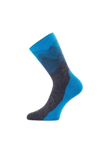 Lasting merino ponožky FWN modré Velikost: (34-37) S
