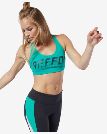 Reebok Hero Strappy Medium-Impact Podprsenka Modrá