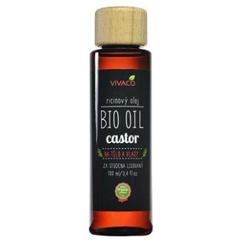 VIVACO BIO OIL Ricinový olej na tělo a vlasy 100 ml (8595635204005)