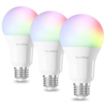 TechToy Smart Bulb RGB 11W E27 3pcs set (TSL-LIG-A70-3PC)