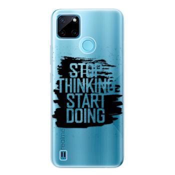 Odolné silikonové pouzdro iSaprio - Start Doing - black - Realme C21Y / C25Y