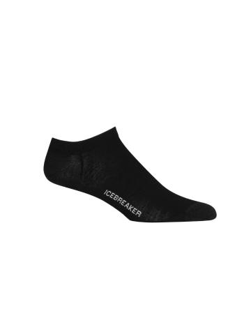 dámské merino ponožky ICEBREAKER Wmns Lifestyle Fine Gauge No Show, Black/Snow velikost: S