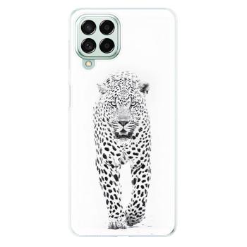 Odolné silikonové pouzdro iSaprio - White Jaguar - Samsung Galaxy M53 5G