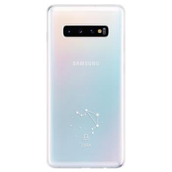 Odolné silikonové pouzdro iSaprio - čiré - Váhy - Samsung Galaxy S10+