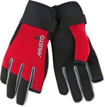 Musto Essential Sailing Long Finger True Red XL Jachtařské rukavice