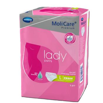 MoliCare Lady Pants 5 kapek vel. L inkontinenční kalhotky 7 ks