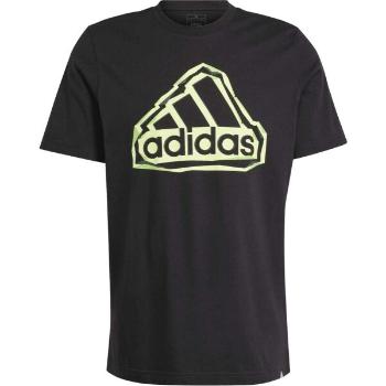 adidas FOLDED BOS LOGO Pánské triko, černá, velikost