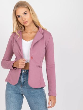 RŮŽOVÉ LEŽÉRNÍ SAKO -RV-ZT-7821.52P-DARK PINK Velikost: S