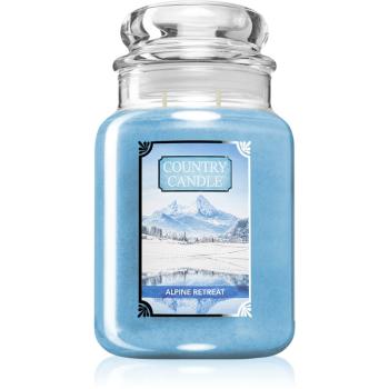 Country Candle Alpine Retreat vonná svíčka 680 g