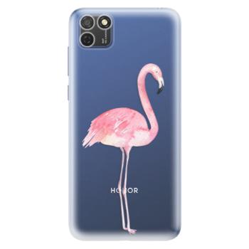 Odolné silikonové pouzdro iSaprio - Flamingo 01 - Honor 9S