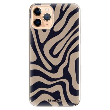 Odolné silikonové pouzdro iSaprio - Zebra Black - iPhone 11 Pro