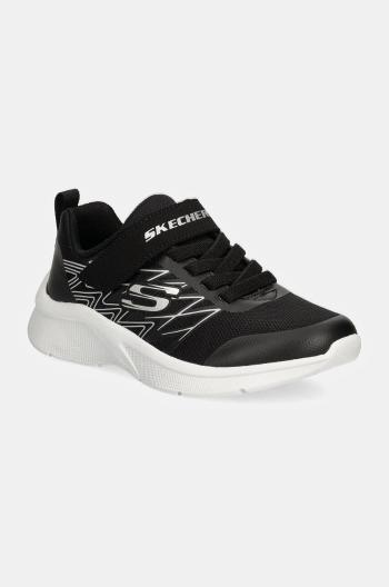 Dětské sneakers boty Skechers MICROSPEC černá barva, 403770L