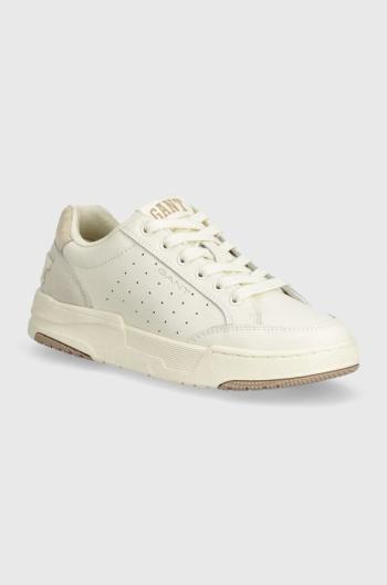 Kožené sneakers boty Gant Ellizy béžová barva, 28531483.G265