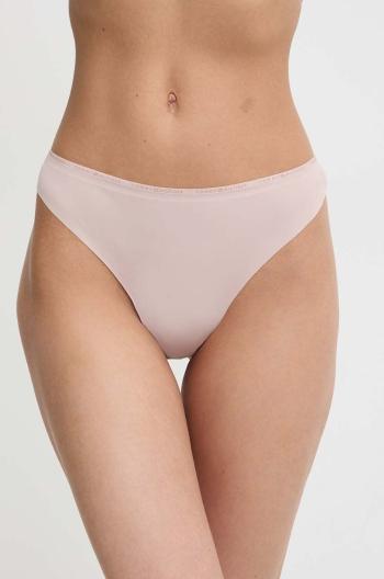 Tanga Tommy Hilfiger béžová barva, UW0UW05214