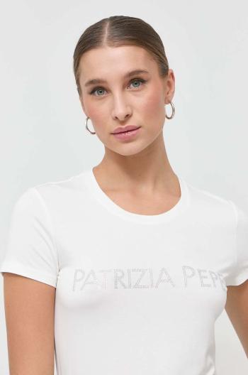 Tričko Patrizia Pepe , bílá barva
