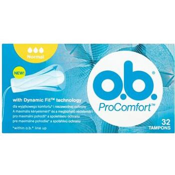 O.B. ProComfort Normal Tampons 32 ks (3574661329871)