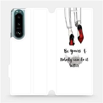 Flip pouzdro na mobil Sony Xperia 5 III - M046P Be yourself (5903516743773)