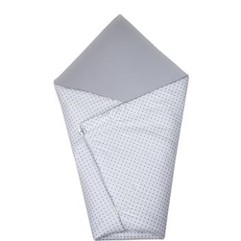 Maceshka Zavinovačka basic bílá, šedý puntík (555)