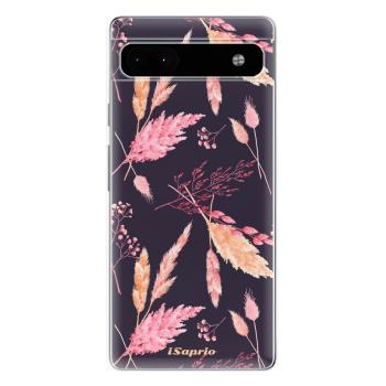 Odolné silikonové pouzdro iSaprio - Herbal Pattern - Google Pixel 6a 5G