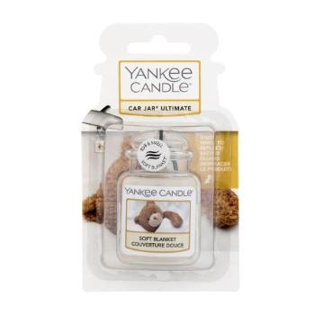 Yankee Candle Soft Blanket Car Jar 1 ks vůně do auta unisex