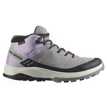 Salomon OUTRISE MID GTX W Dámská turistická obuv, šedá, velikost 40 2/3