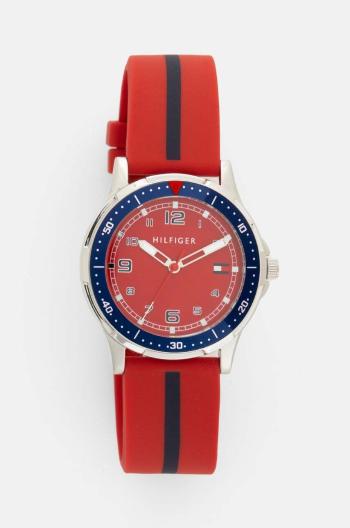 Dětské hodinky Tommy Hilfiger červená barva, 1720035