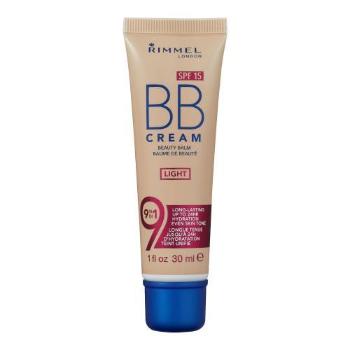 Rimmel London BB Cream 9in1 SPF15 30 ml bb krém pro ženy Light