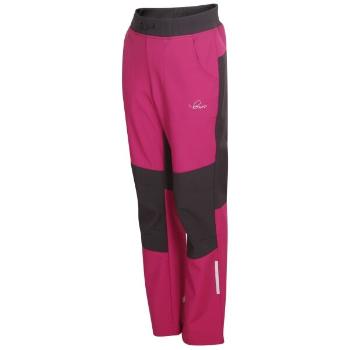 Lewro NORAY Dívčí softshellové kalhoty, fialová, velikost 116-122