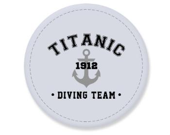 Placka magnet TITANIC DIVING TEAM