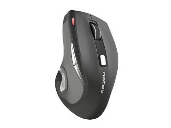 Bezdrátová myš Natec Jaguar, rychlý Scroll, 2400 DPI, software, NMY-0781