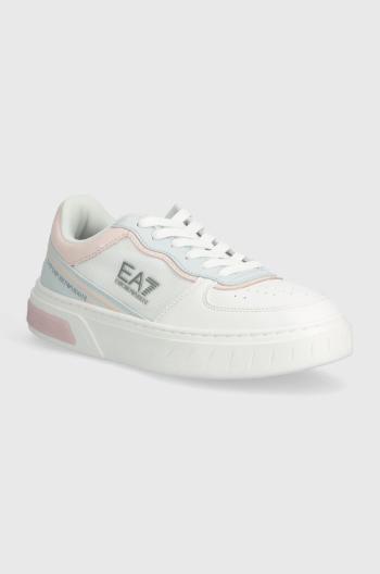 Sneakers boty EA7 Emporio Armani bílá barva