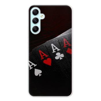 Odolné silikonové pouzdro iSaprio - Poker - Samsung Galaxy A34 5G