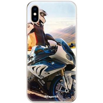 iSaprio Motorcycle 10 pro iPhone XS (moto10-TPU2_iXS)