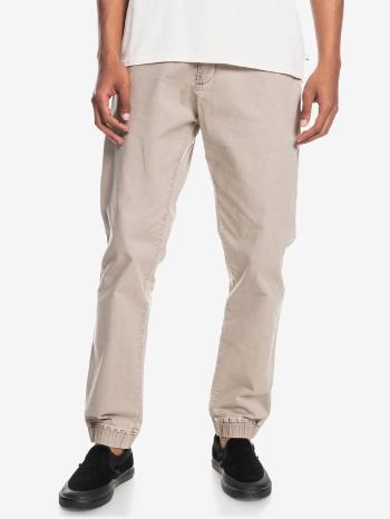 Quiksilver Chino kalhoty Béžová