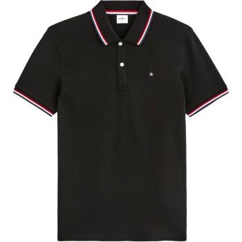 CELIO NECETWO Pánské polo triko, černá, velikost L