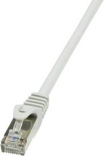 Síťový kabel RJ45 LogiLink CP2012S, CAT 6, F/UTP, 25.00 cm, šedá