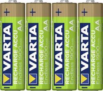 Akumulátor AA Ni-MH Varta Endless Ready to Use, 1900 mAh, 1.2 V, 4 ks