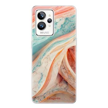 Odolné silikonové pouzdro iSaprio - Orange and Blue - Realme GT 2 Pro