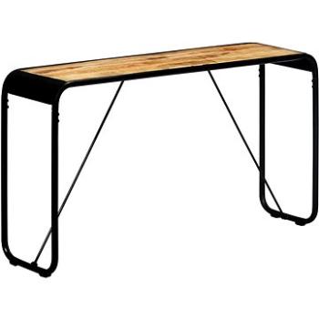 Konzolový stolek 140x35x76 cm masivní hrubé mangovníkové dřevo (247869)