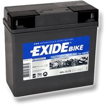 EXIDE BIKE Factory Sealed 19Ah, 12V, GEL12-19 (51913-BMW)  (GEL12-19)