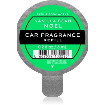 Bath & Body Works Vanilla Bean Noel vůně do auta náhradní náplň 6 ml