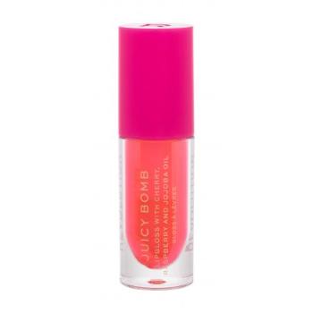 Makeup Revolution London Juicy Bomb 4,6 ml lesk na rty pro ženy Grapefruit
