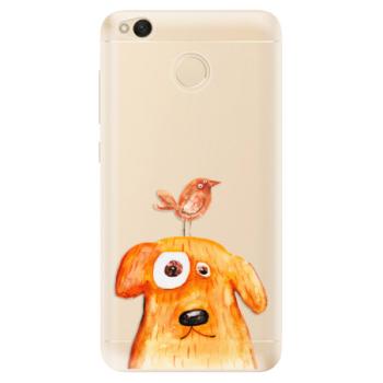 Odolné silikonové pouzdro iSaprio - Dog And Bird - Xiaomi Redmi 4X